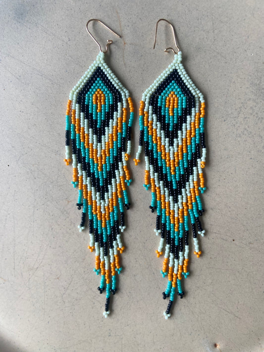 Oorringen “Midnight Arrow”