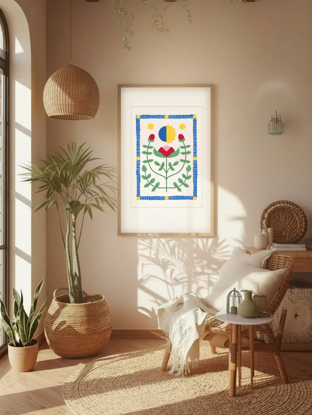 Ostara balance | Digital Art Print | Mieke Herregodts
