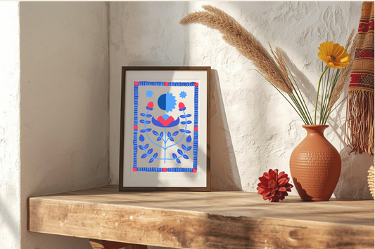 Ostara balance || Digital art print | Mieke Herregodts