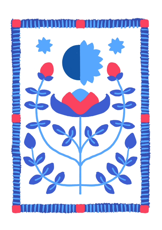 Ostara balance || Digital art print | Mieke Herregodts