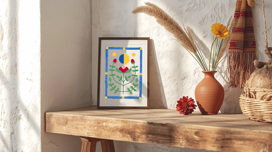 Ostara balance | Digital Art Print | Mieke Herregodts